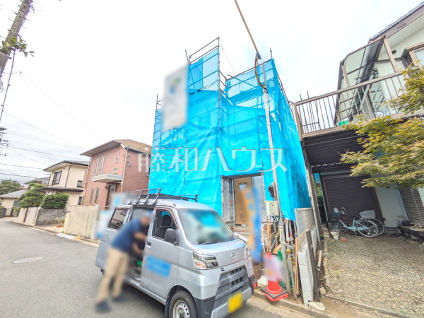 接道状況および現場風景　【小金井市貫井南町４丁目】