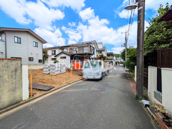 接道状況および現場風景　【小金井市貫井南町４丁目】