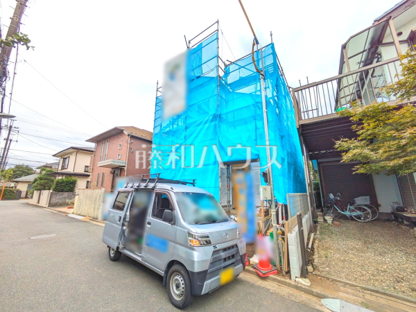 接道状況および現場風景　【小金井市貫井南町４丁目】