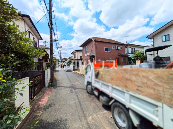 接道状況および現場風景　【小金井市貫井南町４丁目】