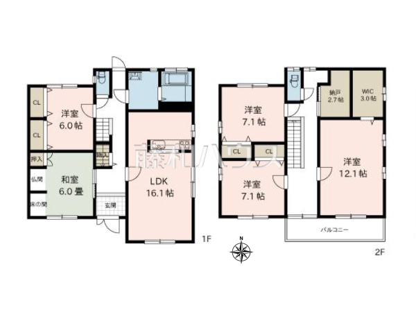 間取図　【小牧市大字本庄】