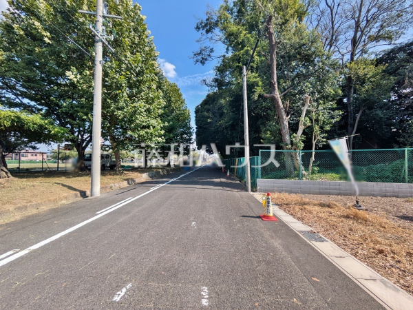 接道状況および現場風景　【春日井市柏井町５丁目】