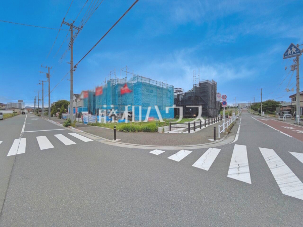 接道状況および現場風景　【日野市西平山３丁目】
