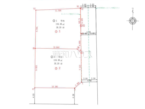 全体区画図　【福岡市早良区次郎丸１丁目】