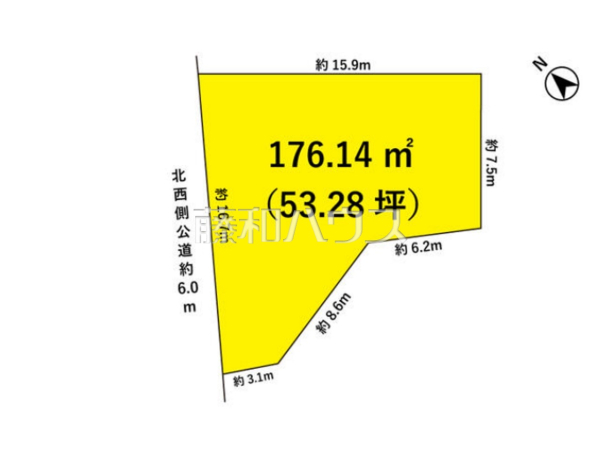 全体区画図　【名古屋市守山区桜坂２丁目】