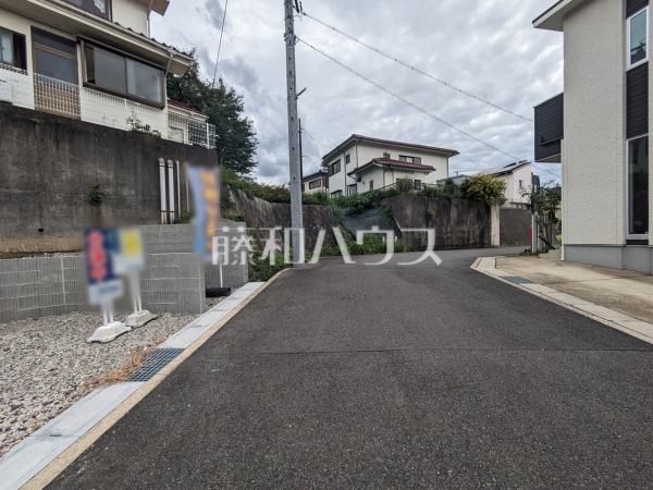接道状況および現場風景　【名古屋市守山区桜坂２丁目】