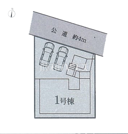 全体区画図　【名古屋市守山区城土町】