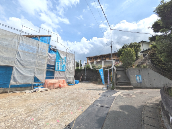 接道状況および現場風景　【福岡市城南区堤１丁目】