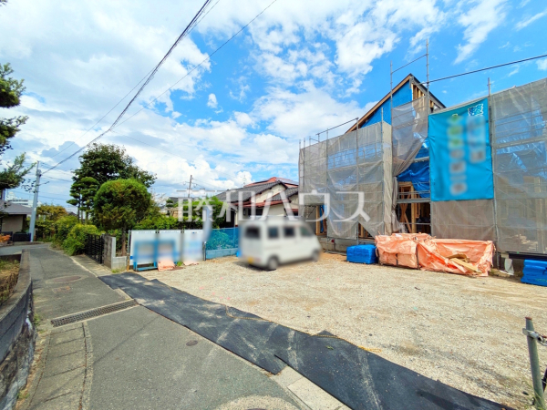 接道状況および現場風景　【福岡市城南区堤１丁目】