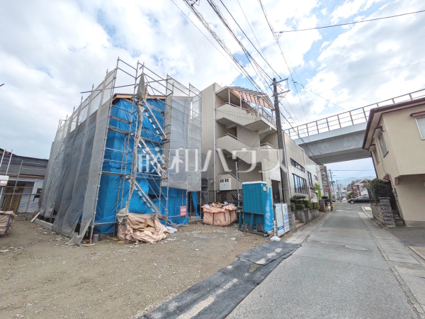 接道状況および現場風景　【福岡市南区花畑１丁目】