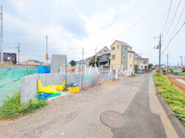 接道状況および現場風景　【富士見市羽沢１丁目】