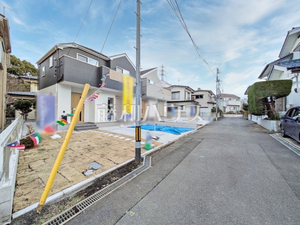 接道状況および現場風景　【八王子市緑町】