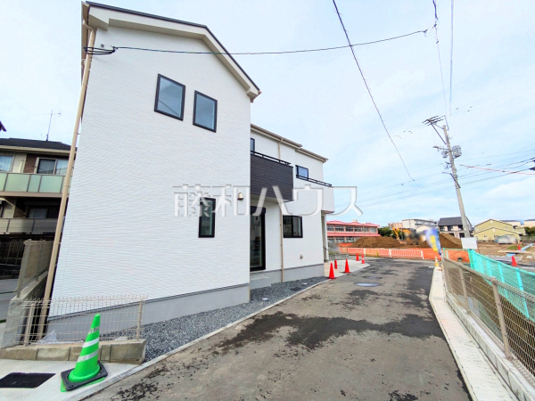 接道状況および現場風景　【福岡市南区五十川２丁目】