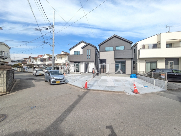 接道状況および現場風景　【昭島市宮沢町３丁目】