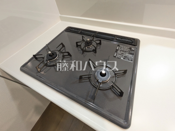 A号棟　キッチンコンロ　【名古屋市守山区川北町】