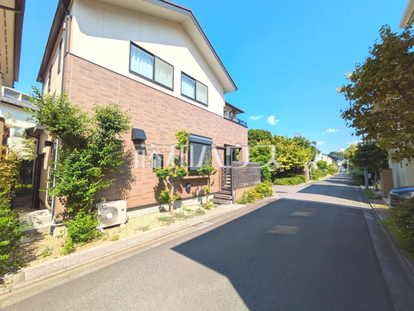 接道状況および現場風景　【西東京市谷戸町２丁目】