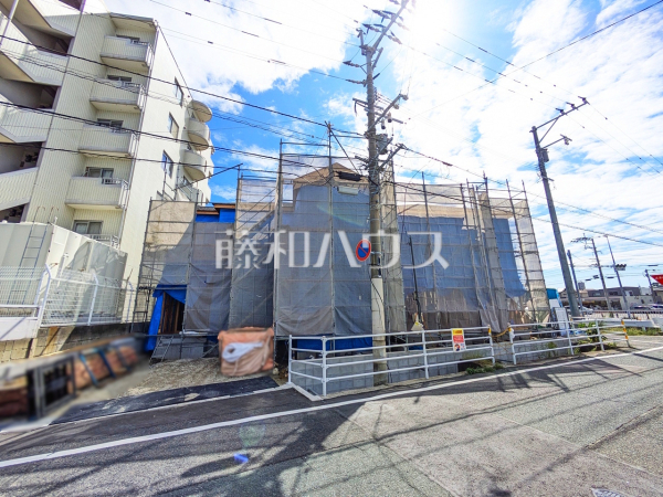 現場風景/誠心誠意、建築中！是非ご見学のお問合せをお待ちしております！　【福岡市東区三苫４丁目】