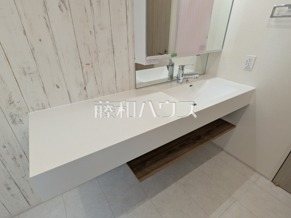 1号棟　洗面台　【志木市上宗岡１丁目】