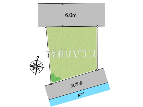 区画図　【所沢市小手指元町３丁目】