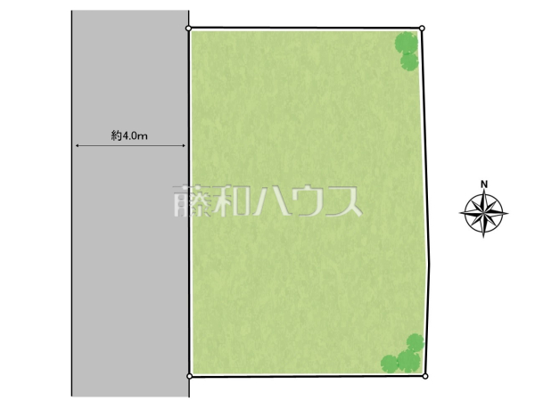 全体区画図　【西東京市泉町３丁目】