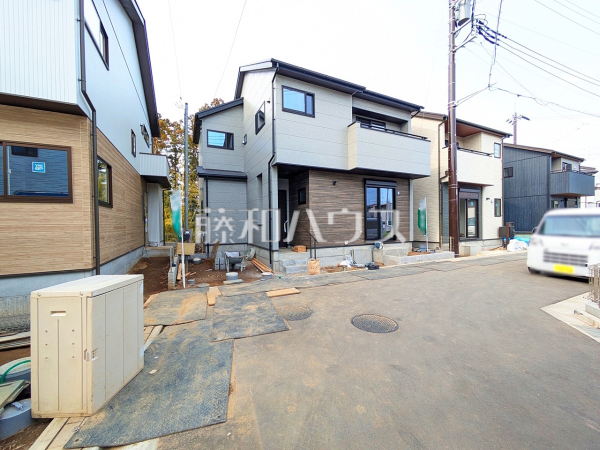 接道状況および現場風景　【志木市柏町５丁目】