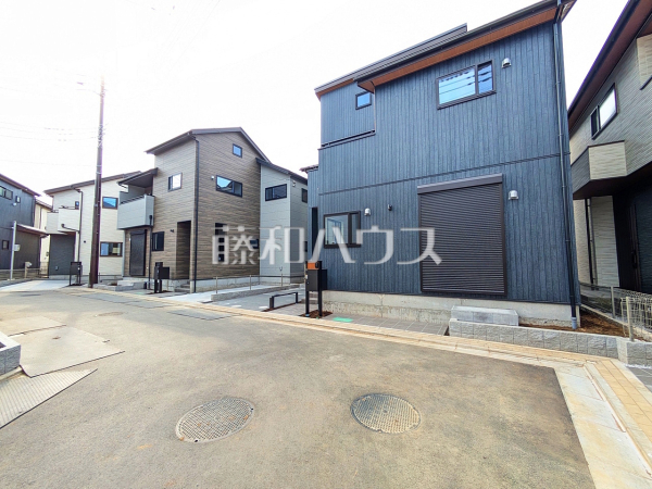 接道状況および現場風景　【志木市柏町５丁目】