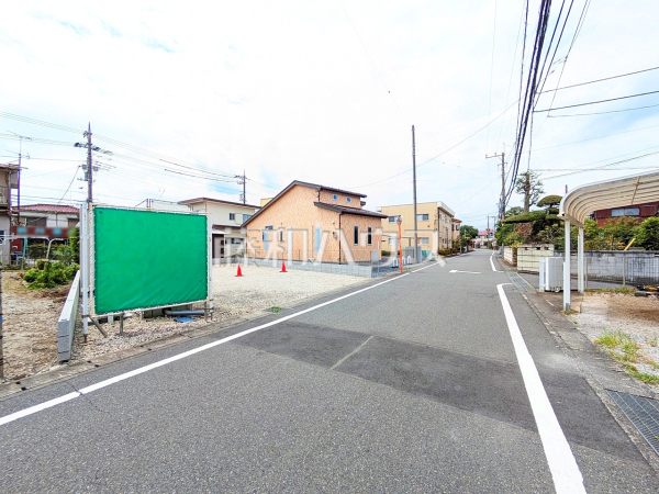 接道状況および現場風景　【八王子市大楽寺町】