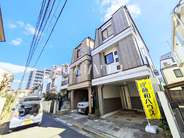 接道状況および現場風景　【世田谷区南烏山１丁目】