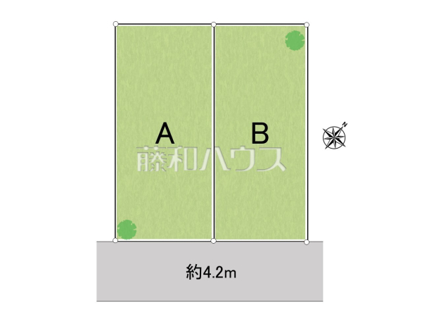 全体区画図　【志木市柏町２丁目】
