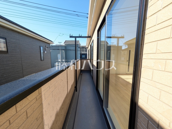 2号棟　バルコニー　【新座市畑中２丁目】