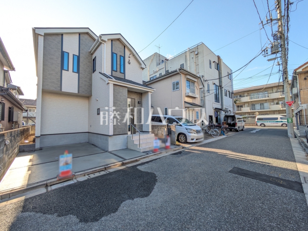 接道状況および現場風景　【練馬区土支田３丁目】