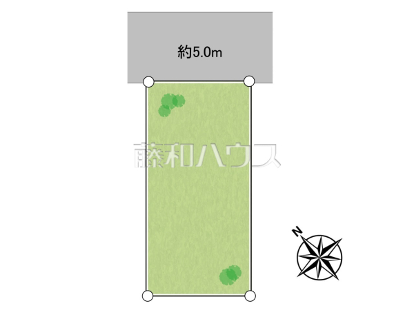 全体区画図　【練馬区土支田３丁目】