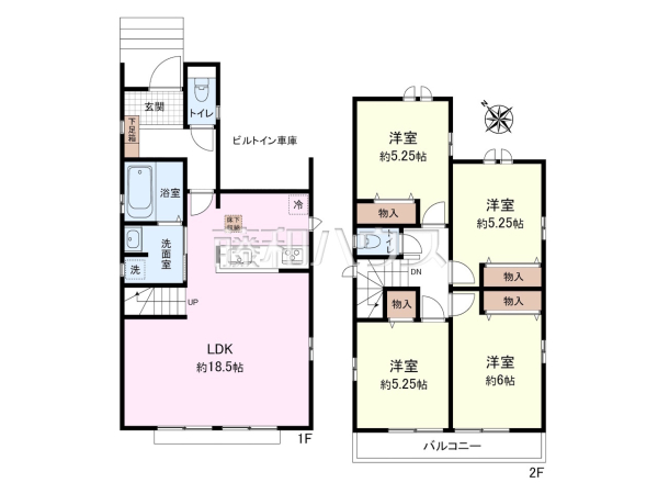 間取図　【練馬区土支田３丁目】