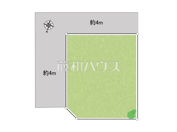 全体区画図　【武蔵村山市学園１丁目】