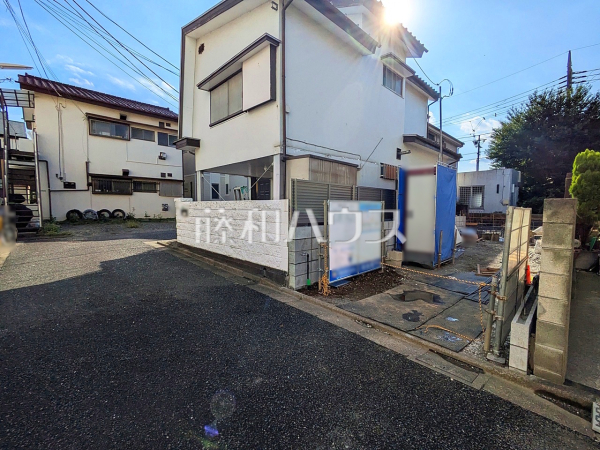 接道状況および現場風景　【練馬区大泉町４丁目】