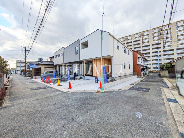 接道状況および現場風景　【名古屋市守山区森孝１丁目】