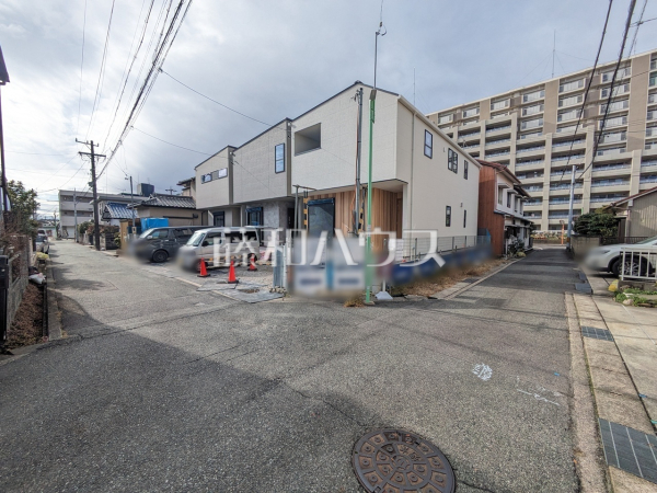 接道状況および現場風景　【名古屋市守山区森孝１丁目】