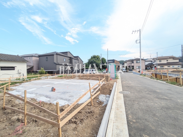 接道状況および現場風景　【八王子市川口町】