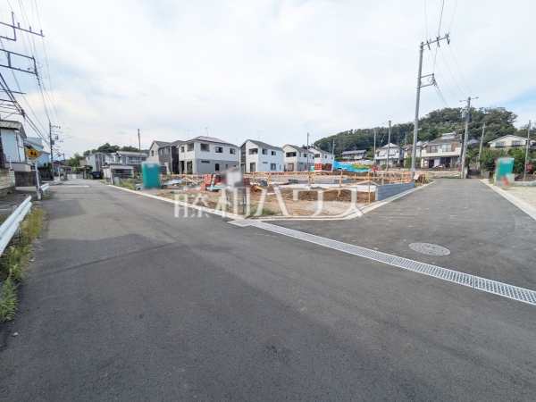 接道状況および現場風景　【八王子市川口町】