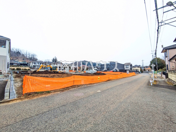 接道状況および現場風景　【八王子市川口町】