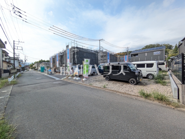 接道状況および現場風景　【八王子市川口町】