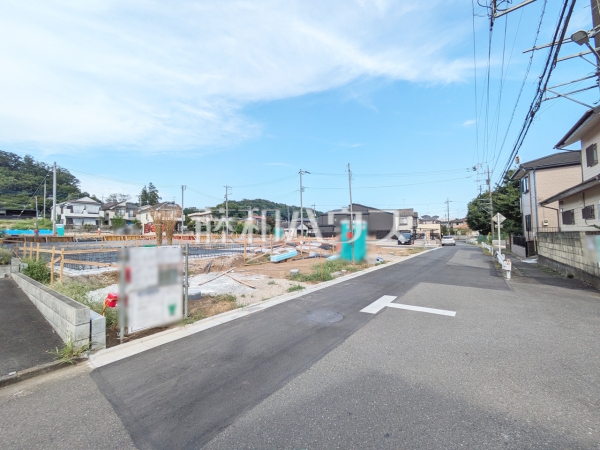 接道状況および現場風景　【八王子市川口町】