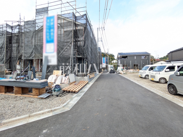接道状況および現場風景　【八王子市川口町】