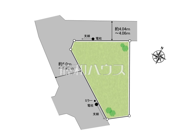 全体区画図　【東村山市諏訪町２丁目】