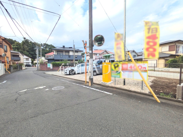接道状況および現場風景　【東村山市諏訪町２丁目】