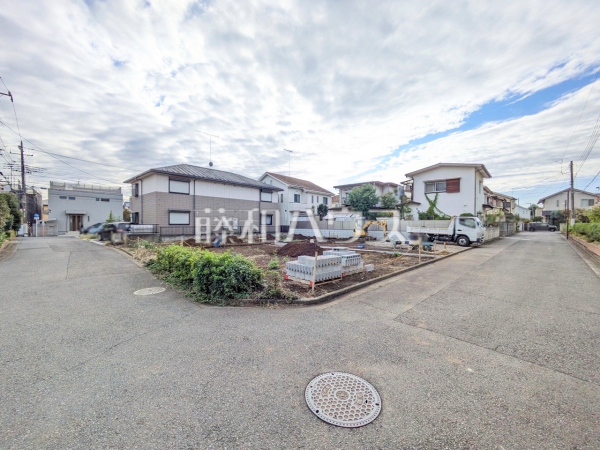 接道状況および現場風景　【立川市柴崎町１丁目】