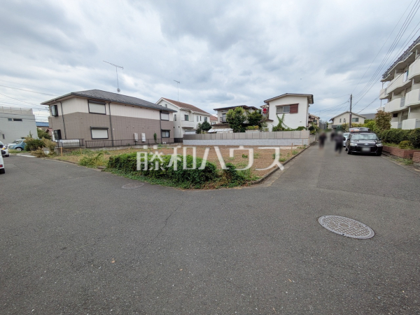 接道状況および現場風景　【立川市柴崎町１丁目】