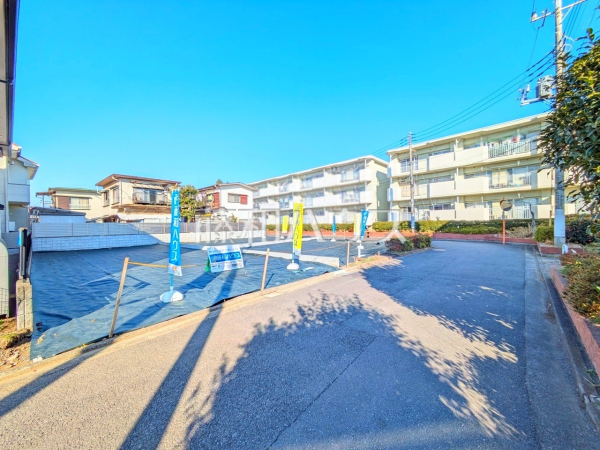 接道状況および現場風景　【立川市柴崎町１丁目】