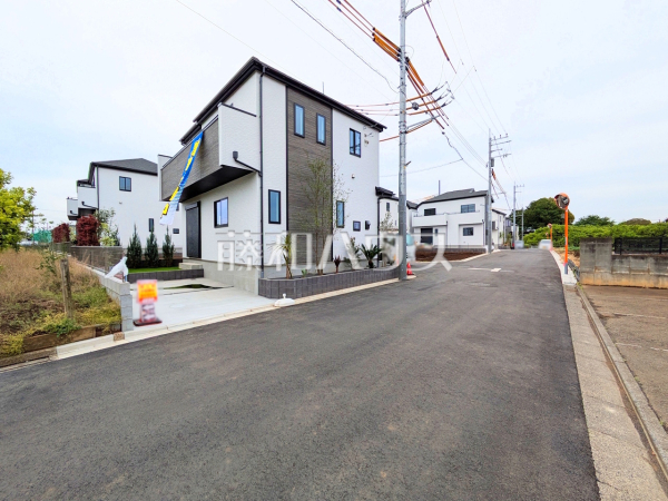 接道状況および現場風景　【東久留米市南沢４丁目】