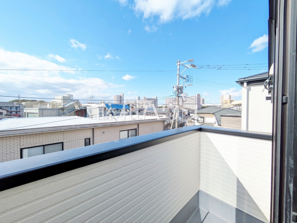2号棟　バルコニー　【福岡市東区千早１丁目】